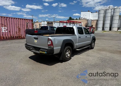 2011 Toyota Tacoma Double Cab Long Bed из США, поврежденный, VIN 3TMMU4FN9BM026161